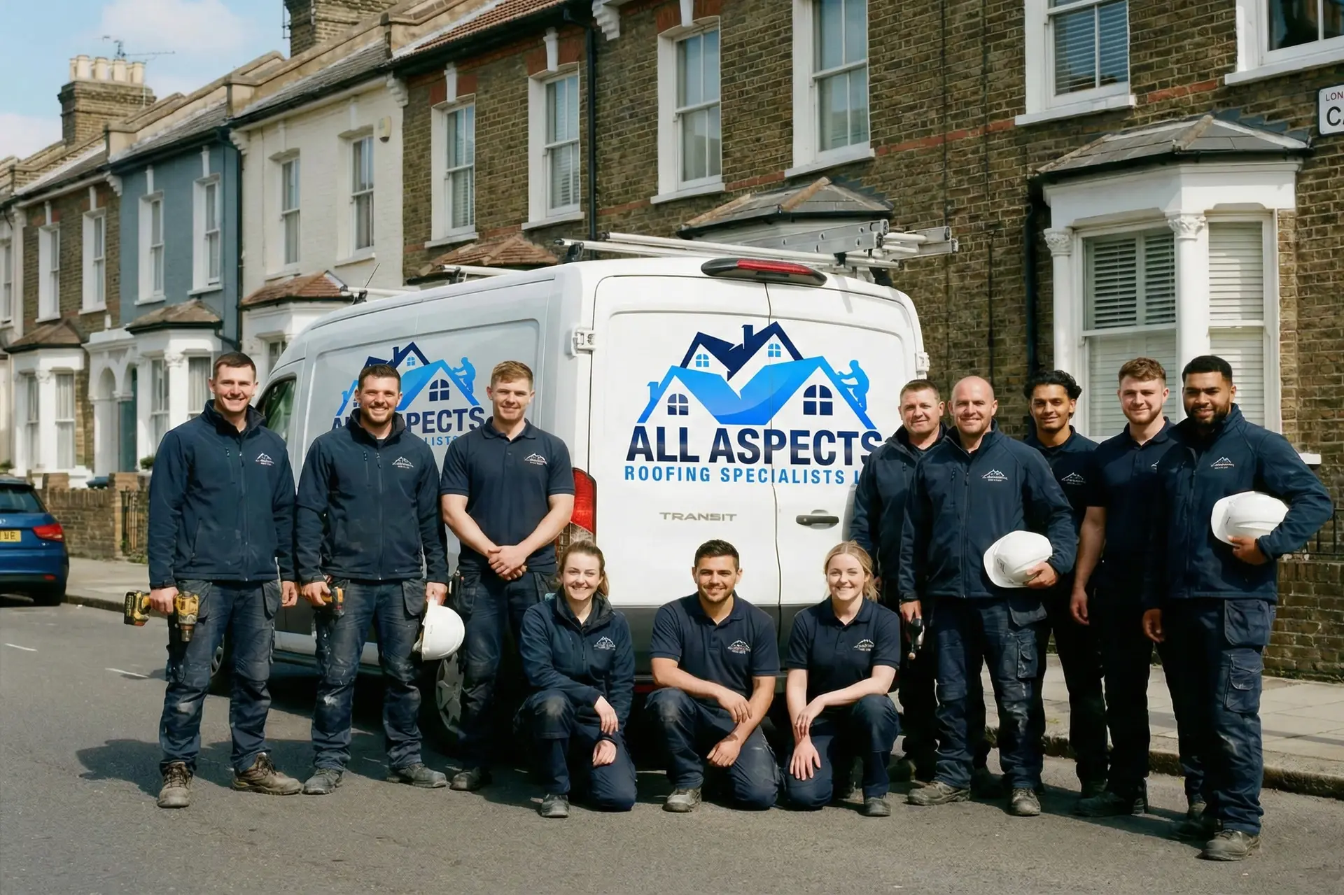 All Aspects Roofing Specialists Ltd Team at Work